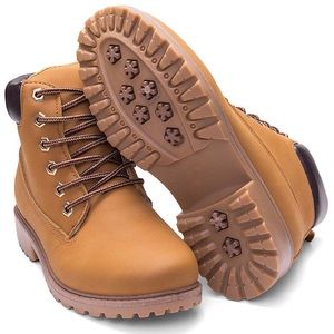 Lace Up Waterproof Hiking/Combat Booties size 8